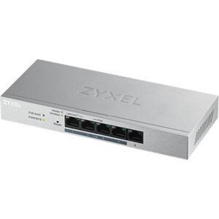 ZYXEL COMMUNICATIONS 5 Port GbE PoE Managed Switch, GS12005HP GS1200-5HP